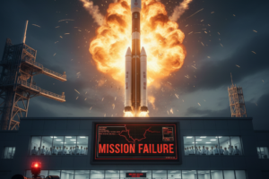 PSLV C62 मिशन का दृश्य